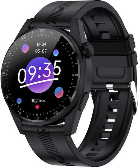 XO W3 Pro Smartwatch (Negru)