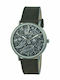 Snooz Men's Watch 40mm Battery with Black Leather Strap