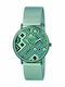 Snooz Men's Watch 40mm Battery with Green Metal Bracelet