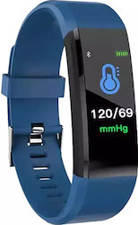 Clever V1 Activity Tracker with Heart Rate Monitor Blue