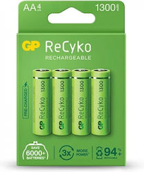 GP Batteries AA 1300mAh 4 Bucăți GP Batteries AA 1300mAh 4 Bucăți