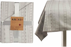 Krist+ Τablecloth Silver 240x140cm