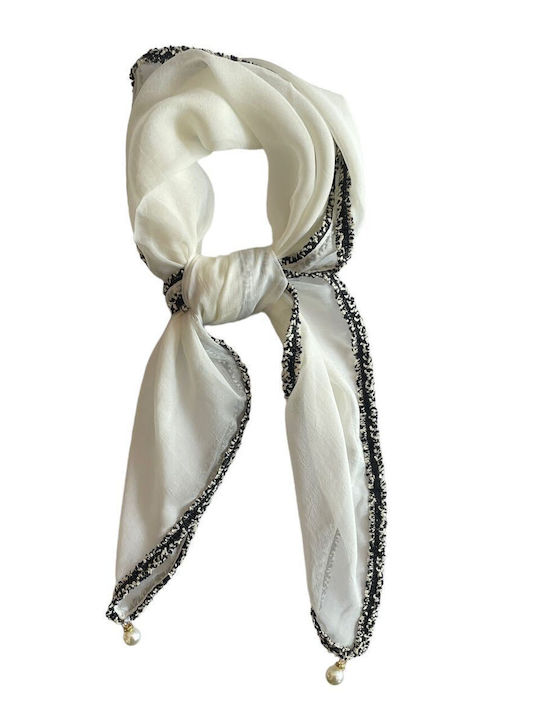 Women's Scarf White