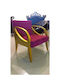 Billiani Sessel Burgundisch