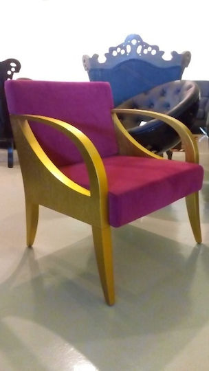 Billiani Sessel Burgundisch