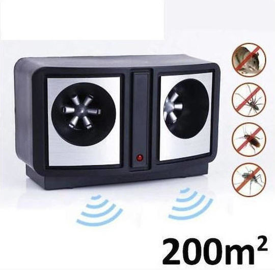 Ultrasonic Repellent Device Rodents 14x6.5m