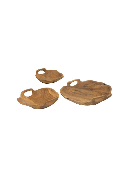 Artekko Woody Decorative Bowl Beige