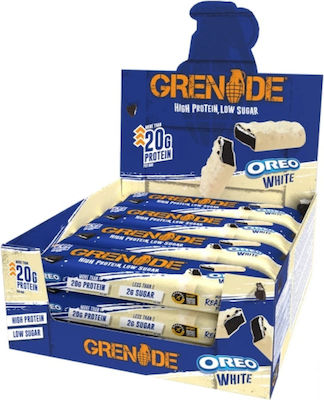 Grenade Carb Killa High Μπάρες με 18.3% Πρωτεΐνη & Γεύση Oreo White 12x60gr