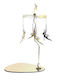 Βαση Candle Holder in Gold Color 1pcs