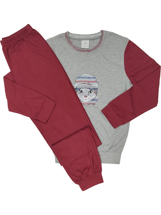 Lydia Creations Kids Pajamas Burgundy