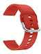 Wsshe Rubber Strap Red 22mm