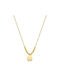 Vogue Necklace Gold Plated