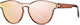 Techsuit Round Kids Sunglasses with Polarized Brown Lenses