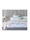Palamaiki Set Pilotă Super Dublu 220x240cm B0657 Violet 5buc