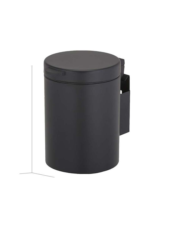 Geesa 644 Inox Perie de toaletă 5lt Negru