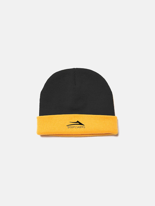 Lakai Beanie Unisex Beanie Knitted in Yellow color