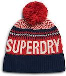 Superdry Fairisle Beanie Unisex Σκούφος Πλεκτός