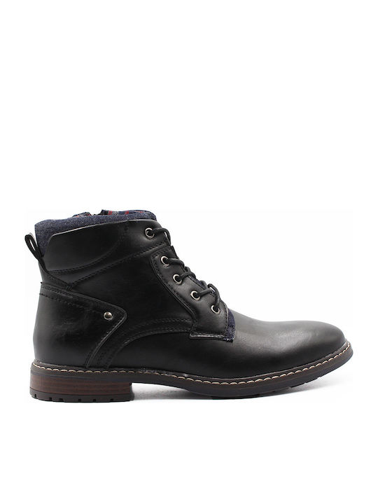 Noboo Μποτάκια Casual Μαύρα 5024-1