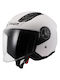 LS2 Airflow Ii Of616 Jet Helmet ECE 22.06 Solid Gloss White