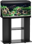 Juwel Εξοπλισμο Kai Επιπλο Aquarium Primo 110 Fish Aquarium Capacity 110lt with Lighting and 81x36x43.5cm. Black