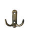 Metal Vintage Wall Hanger Bronze 1pc