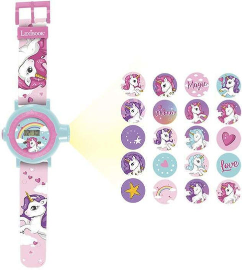 Lexibook Unicorn Tisch-Digitaluhr DMW050UNI