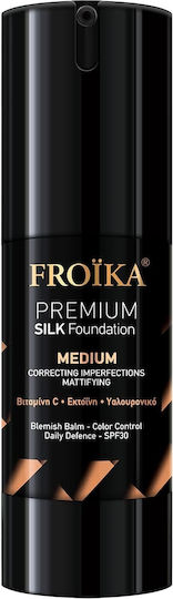 Froika Premium Silk Liquid Foundation SPF30 Medium 30ml
