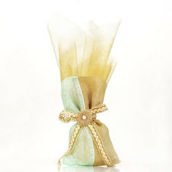 Christening Favor in Pouch made of Fabric