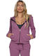 Women's Sweatshirt Jacket Hooded Rotten Apple