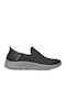 GO WALK FLEX Men's Slip-Ons Black