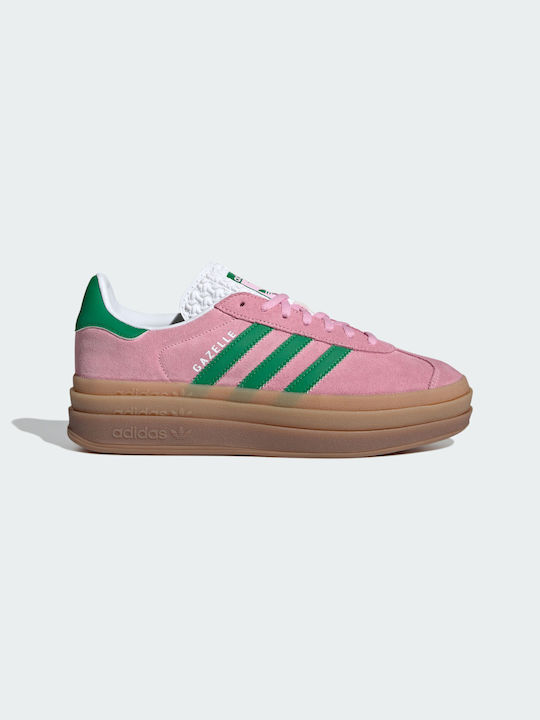 Adidas Gazelle Bold Femei Sneakers Trupnk / Green / Ft