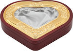 Keskor Heart Tabletop Heart Shaped Wedding Crow...