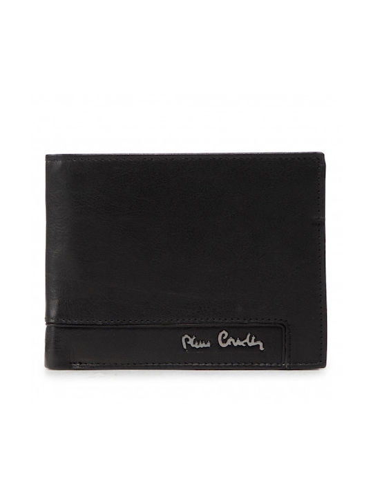 Pierre Cardin Men's Leather Card Wallet Black