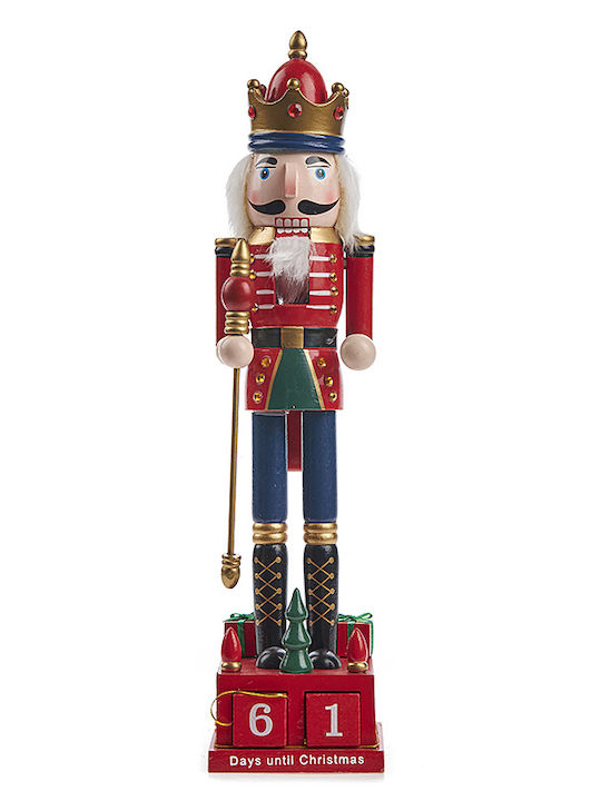 Nuova Vita Wooden Christmas Nutcracker Multicolour