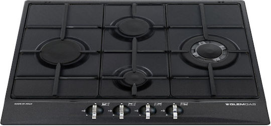 Glemgas Natural Gas Cooktop Autonomous 58.5x50εκ.