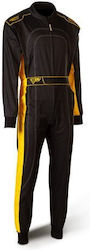 Speed Racewear Daytona HS-2 Pentru bărbați Costum Pilot Kart Black / Yellow