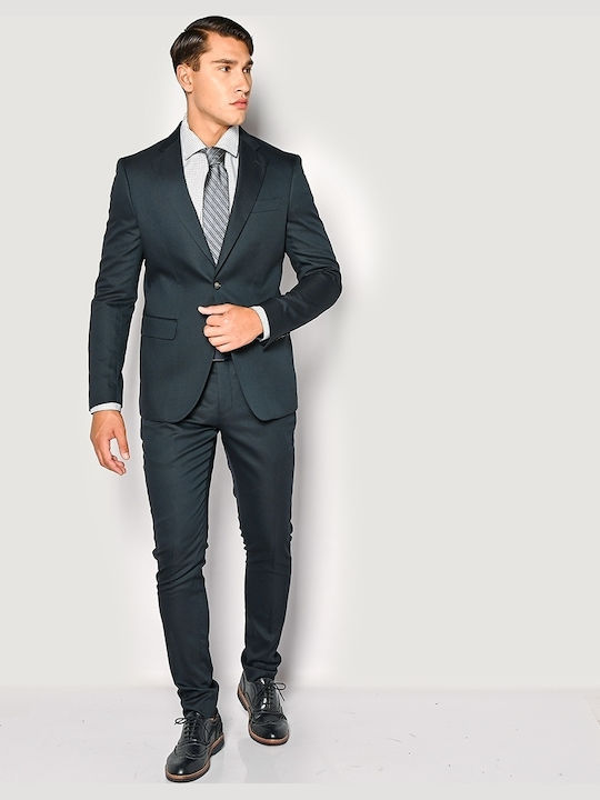 Men's Suit Slim Fit Petrol (Item J062)