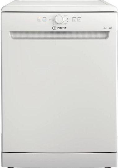 Indesit Ελεύθερο Πλυντήριο Πιάτων για 14 Σερβίτσια Π60xY85εκ. Λευκό