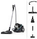 Rowenta Silence Force Cyclonic Effitech Staubsauger 500W Beutellos 2.5Es Schwarz