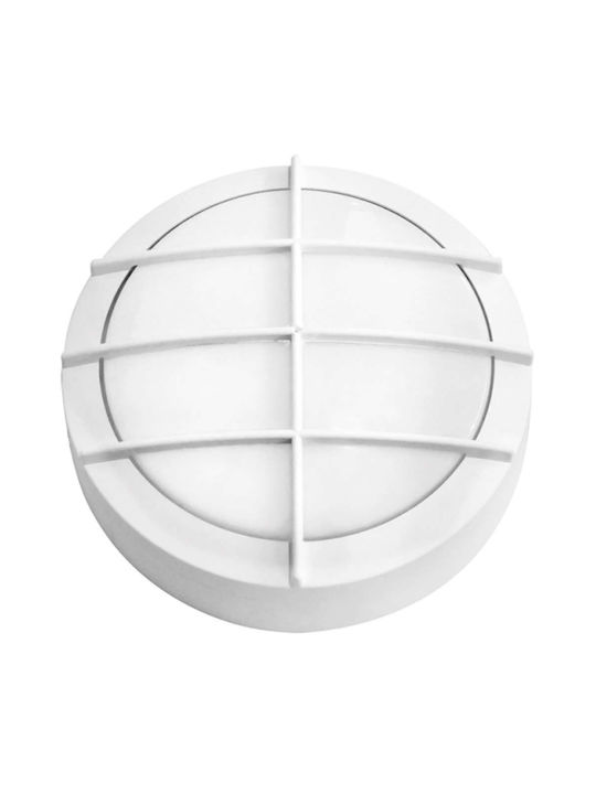 Heronia Plafonieră de Exterior cu LED Integrat în Culoare Alb 32-0217