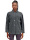 Damen Gray Overshirt