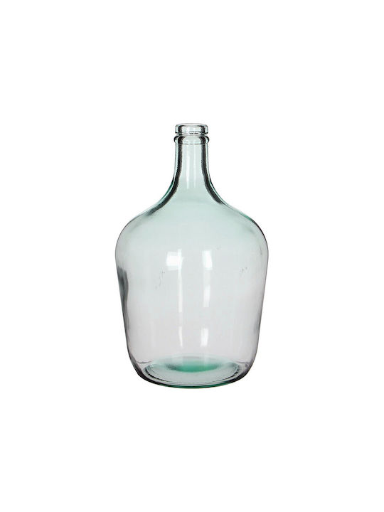 Mica Decorative Vase Crystal Transparent 18x18cm 1pcs