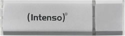 Intenso Jet Line 64GB USB 3.2 Stick Ασημί