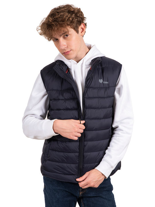 Vcode Men's Sleeveless Jacket BLACK