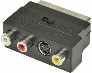 Convertoare RCA Masculin În Scart Feminin 1 Bucată 22936