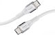 Intenso C315C Braided USB 2.0 Cable USB-C male - USB-C 60W PD Λευκό 1.5m 7901002