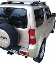Menabo Μπάρες Οροφής Αλουμινίου 120εκ. για Suzuki Jimny (Σετ με πόδια) Ασημί Menabo Μπάρες Οροφής Αλουμινίου 120εκ. για Suzuki Jimny (Σετ με πόδια) Ασημί