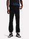 Reebok Men's Sweatpants with Rubber Black