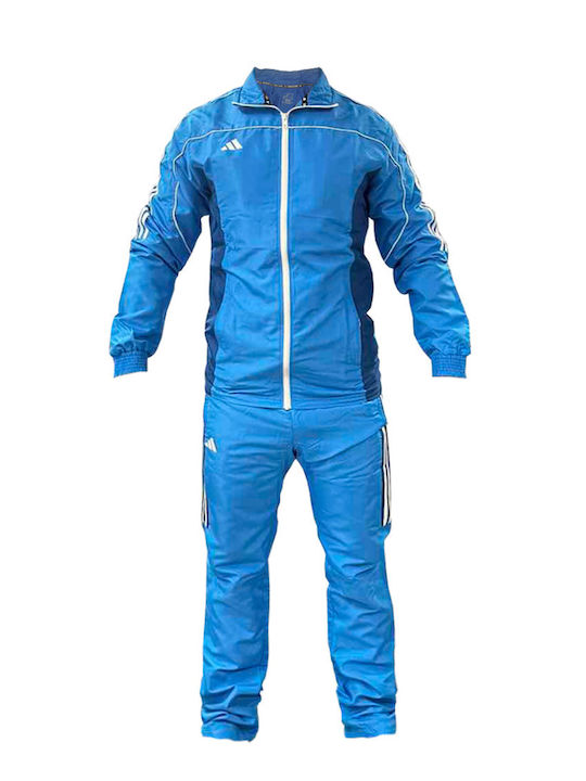 Jogginghose Glänzend mit Gummizug Hellblau