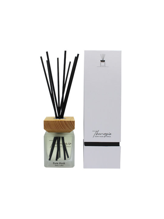 Themagio Αρωματικά Sticks με Άρωμα White Musk 100ml